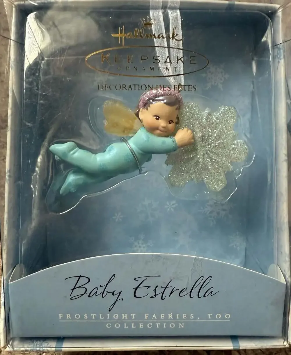 Hallmark Keepsake Ornament 4-Piece Set: Baby Delandra, Baby Candessa, Baby Estre